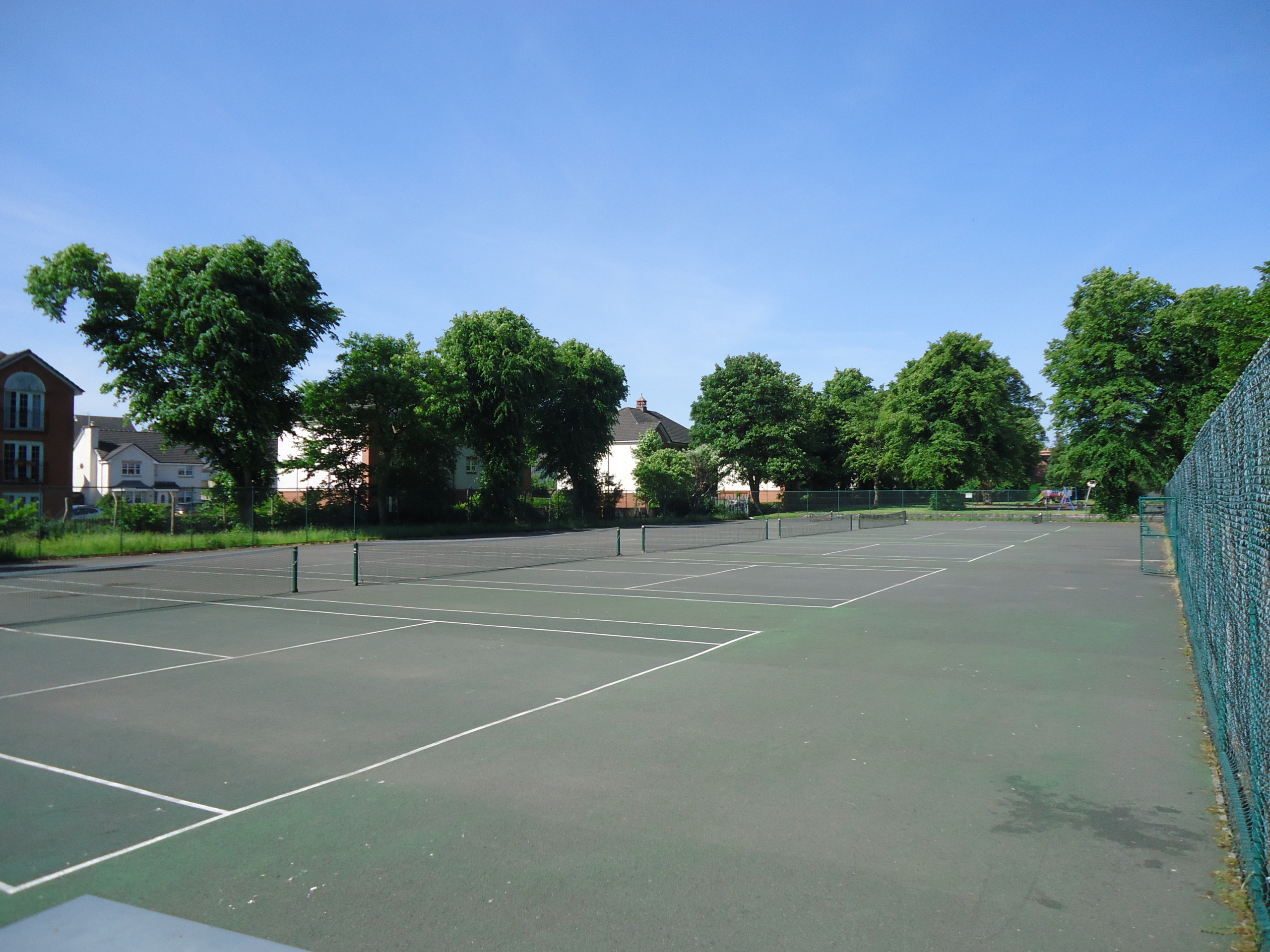 WORK UNDERWAY AT BRODIE PARK AS TENNIS COURT INVESTMENT BEGINS IN