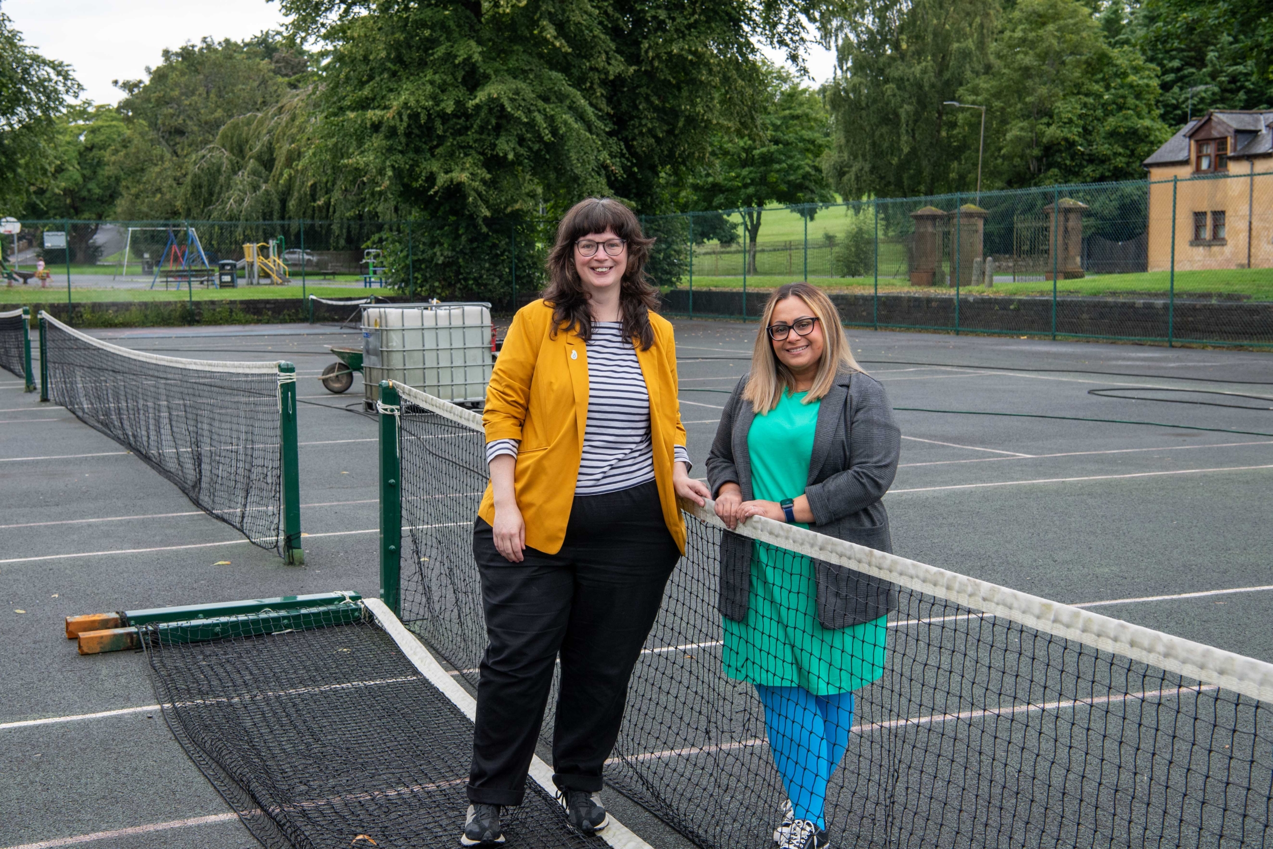 WORK UNDERWAY AT BRODIE PARK AS TENNIS COURT INVESTMENT BEGINS IN