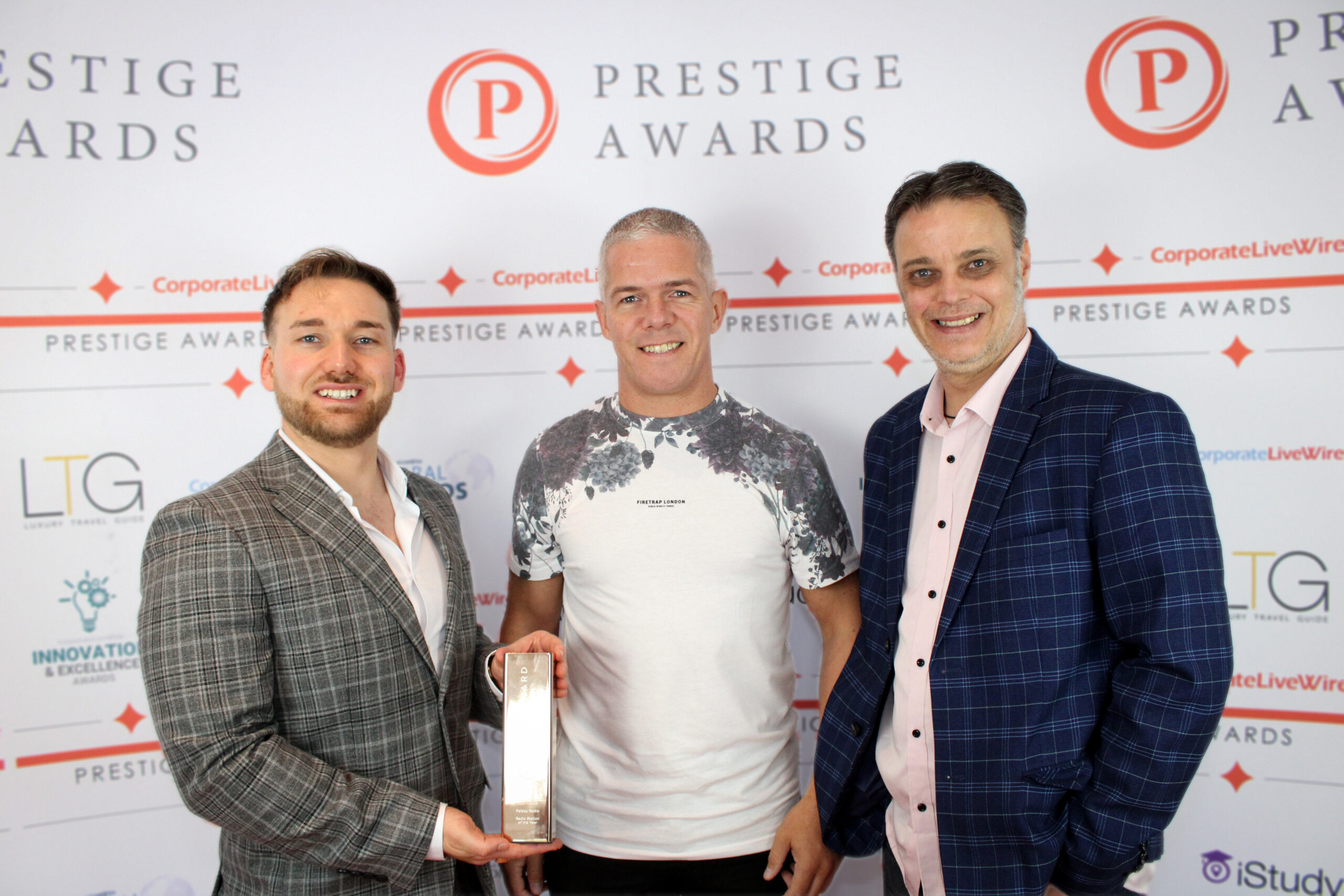 PRESTIGE HAT-TRICK FOR THE TEAM AT PAISLEY RADIO